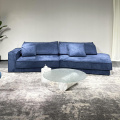 L hugis malaking bahay bagong malikhaing tufted sofa