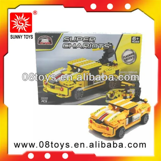 New design car blocks toys bricks