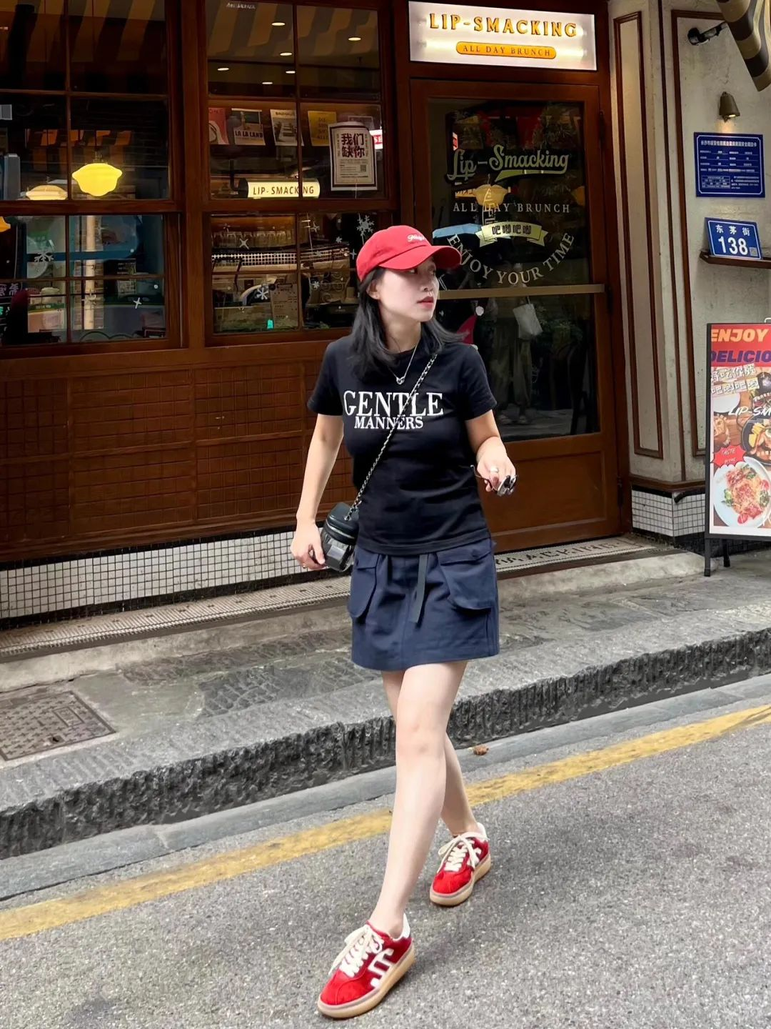 red morality training shoes 2
