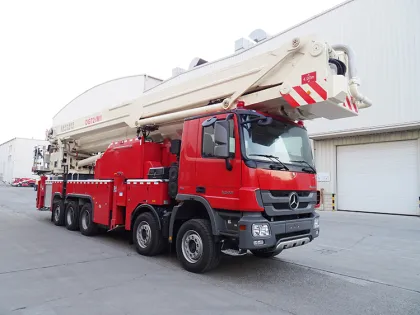 Chinese Famous 72m Firefighting Truck with Platform: An Emergency Fire Truck