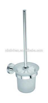 Popular Chrome plating,brass toilet brush hanging bathroom fitting toilet brush holder