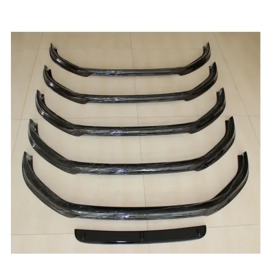 Hot Selling XLstyling Plastic Car Bumper Front Lip Splitter for Golf MK 7 GTI RZ