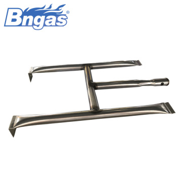 Stainless steel gas tube burner bbq gas burner