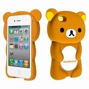 New TPU Bumper Frame Silicone Cover Cases with Button Side for iPhone 4 4S