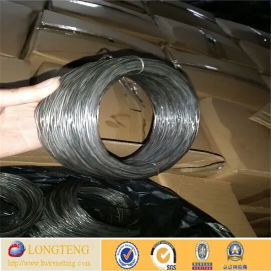 produce top quality strong black iron wire(hot selling )