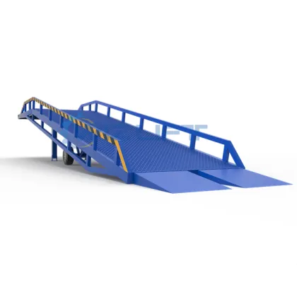 Hydraulic Container Loading Dock Ramp Lift Systems