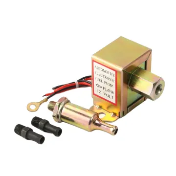 Universal Electric Fuel Pump 4-7 PSI 12V Low Pressure for Petrol Gas Diesel