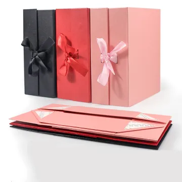 Custom Magnetic Closure Matte Folding Paper Gift Boxes