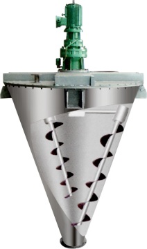Taper Double Screw Spiral Mixer