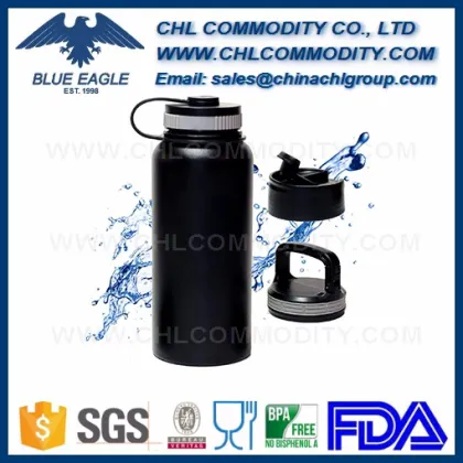 2016 Hydro Flask Vacuum Insulated Double Wall Stainless Steel Water Bottle