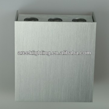 2015 lastest design for commercial use 2800K-6500K 6W led wall light indoor