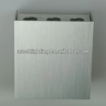 2015 lastest design for commercial use 2800K-6500K 6W led wall light indoor