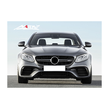 W213 Mercedes için Vücut Kitleri Benz E Sınıf E63 AMG W213 Yüz Kaydağı Gövde Kitleri Ön Tampon Arka Tampon