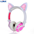 Wholesale Most Popular Glowing Cat Ear Headphones