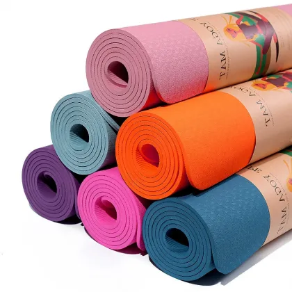 Yoga Mats Gym Accessories Custom Red Blue
