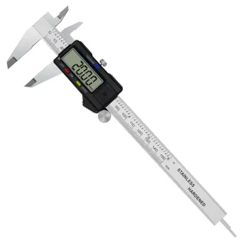 Stainless Steel Digital Caliper with Large LCD Screen