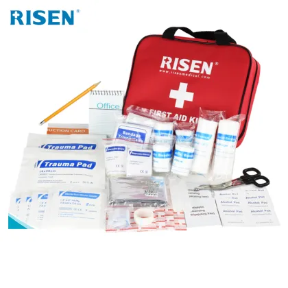100 Piece Emergency Response Trauma First Aid Kit