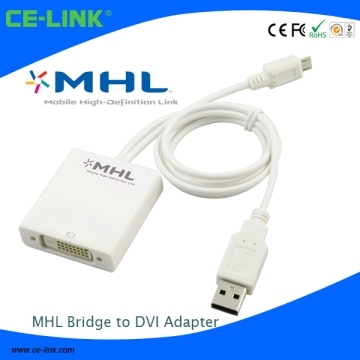MHL to DVI Cable