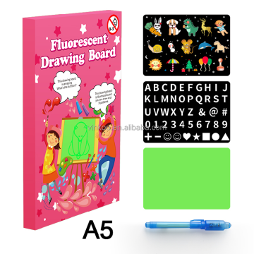 Suron Fluoresoiva kirjoitus Board Magic Piirustus