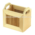 cassa di legno naturale scatola di frutta cassa di legno di legno / cassa di legno da artigianato shuanglong