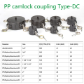 Accesorios de plástico Camlock tipo DC