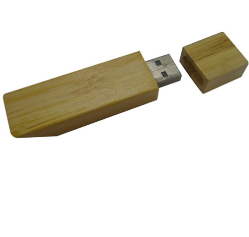 Nyankomst Gravyr Logotyp Trä USB-minne