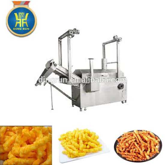 Automatic Fried Puffed Corn Raw Kurkure Snack Processing Line