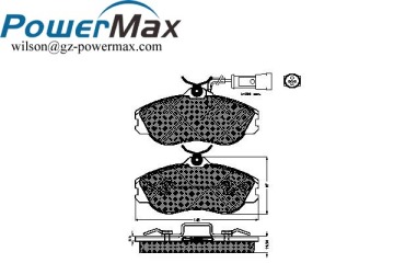 Automotive Spare Parts / Brake Pad / AUDI/ OE:447 698 151 F