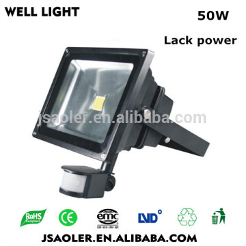 CE ROHS 50 watt high power outdoor landscape path light sensor night light led flood light