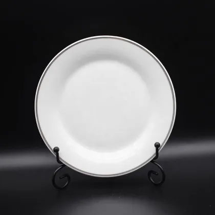 Luxurious Dinnerware Set New Bone Porcelain White Tableware