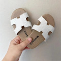 Crianças PU Slippers de moda sandálias para bebês