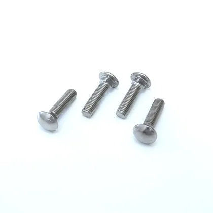 Metric steel round head bolts