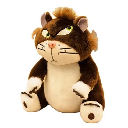 Custom Lucifer Stuffed Cat Plush Toy Keychain - Hot Selling Animation Animal Gift Mascot