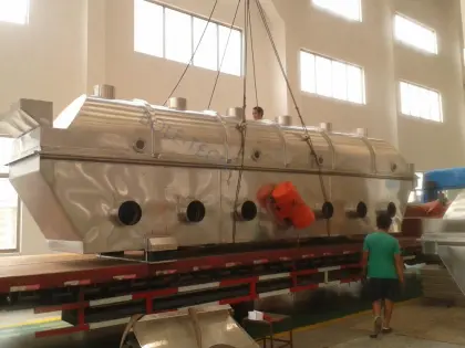 Edible salt vibrating fluid bed dryer Salt dryer