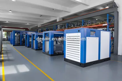 Screw Air Compressor 300l air tank together