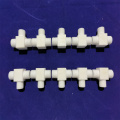 High-temperature Threaded PTFE Lined Tees Rayhot Threaded PTFE lined Tees Manufactory