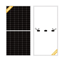 Bifacial 440w mono solar panel 166mm 144cells