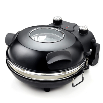 1200W 400 Degree Temperature Adjustable Pizza Maker Oven - Factory New 12 Inch with Large Window for 12-15 Inch Pizzas