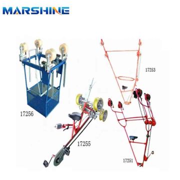 Overhead Lines Zwei Bündel Dirigent Inspection Trolley