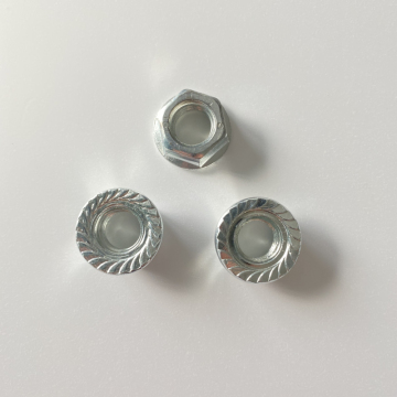 Nueces de brida hexadecimal de acero de carbono galvanizado de alta calidad: modelos M8, M10 y M3 con placas de zinc: directamente de fábricas chinas