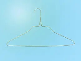 16"13G/12.5G Gold Long Neck Industrial Hanger Latex