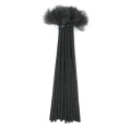 1B-Farbe, synthetisches Dreadlock-Flechthaar mit losem Ende