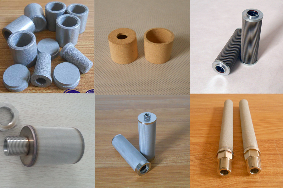 sintered filter element