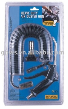 Pneumatic Air tools, air blow gun assemble. air gun with hose heavy duty