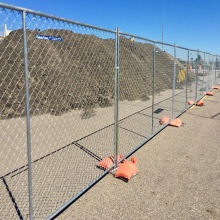 plastic coated used chain link fence for sale