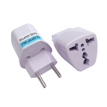 Swiss Switzerland Adapter Plug for Round 2 Pins Brazil Travel Adaptor Conversion