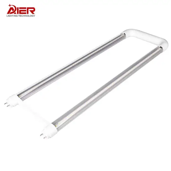 ETL DLC U-Shaped 2FT 20W T8 LED Tube Light for Indoor Office Lighting