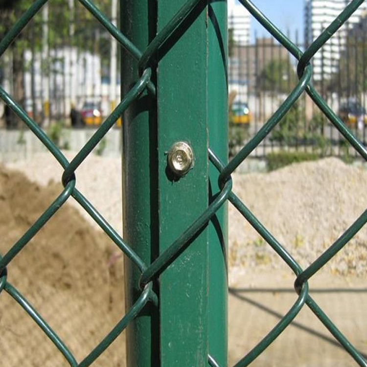 Football stadium temporary construction fence