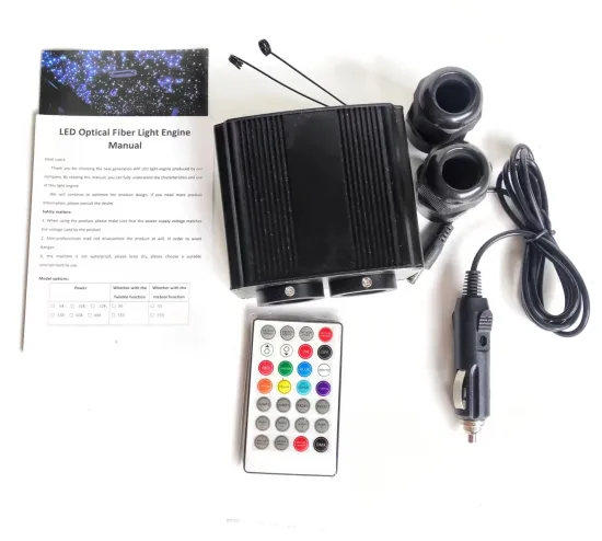 Custom Twinkle Residential Fiber Optic Starry Sky Lighting Kit for Ceiling and Car