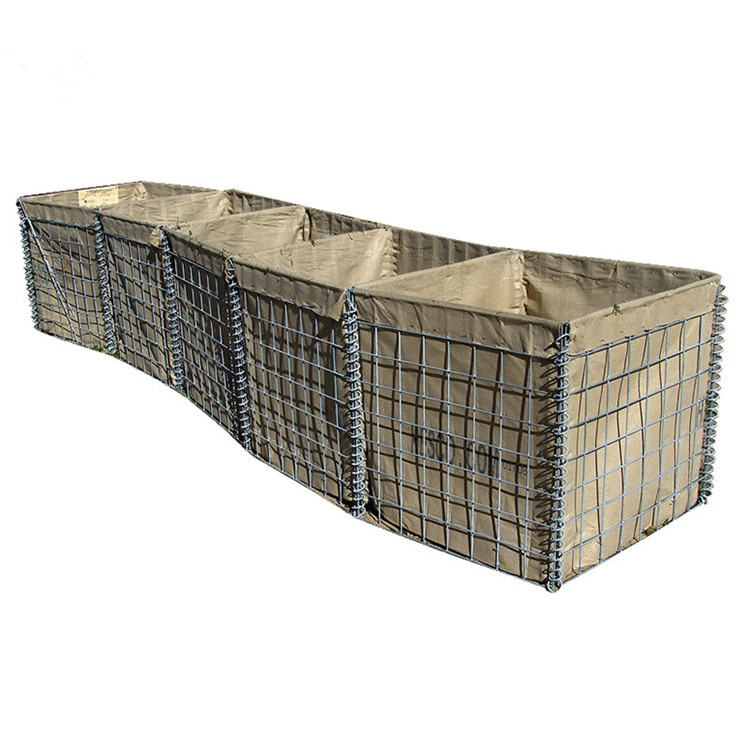 military hesco bastion perimeter barrier defense wall